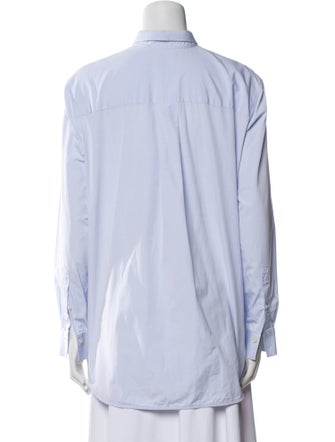 TOTEME Long Sleeve Button-Up Top