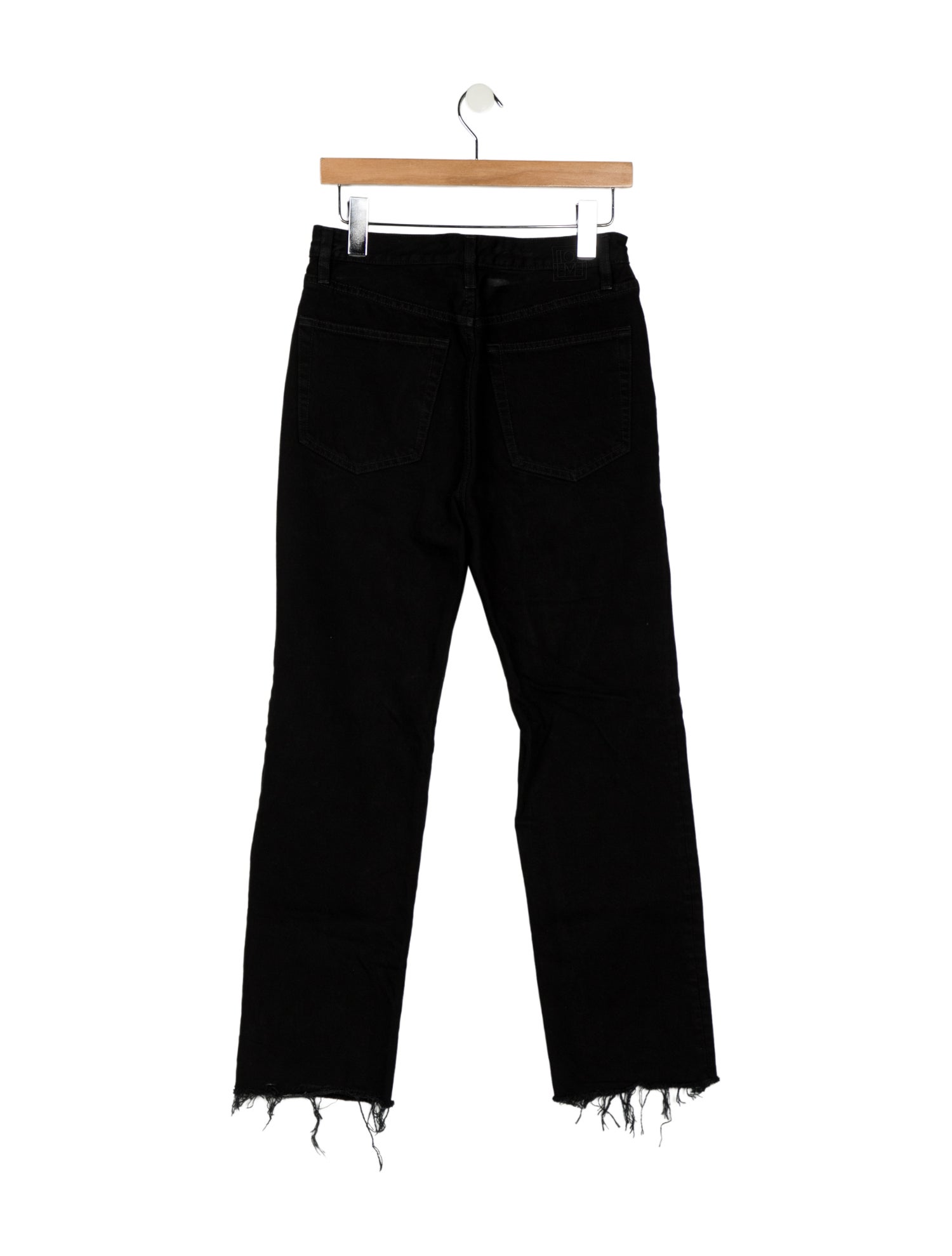 TOTEME High-Rise Straight Leg Jeans