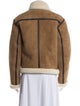 TOTEME Aviator Shearling Faux Fur Jacket