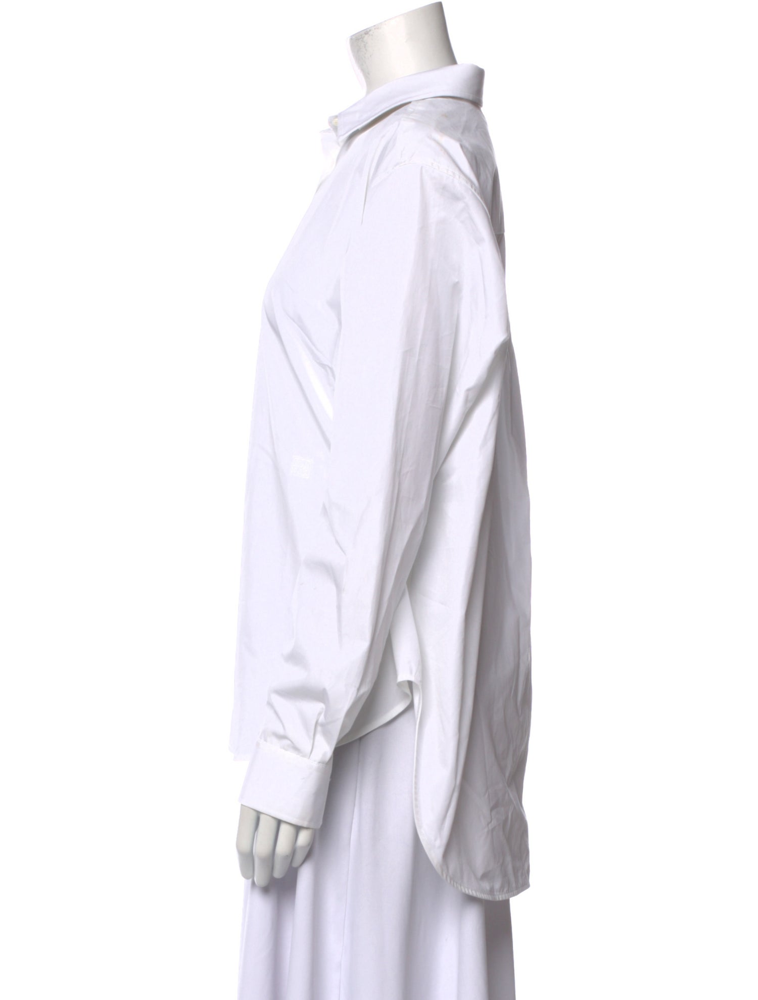 TOTEME Signature Long Sleeve Button-Up Top