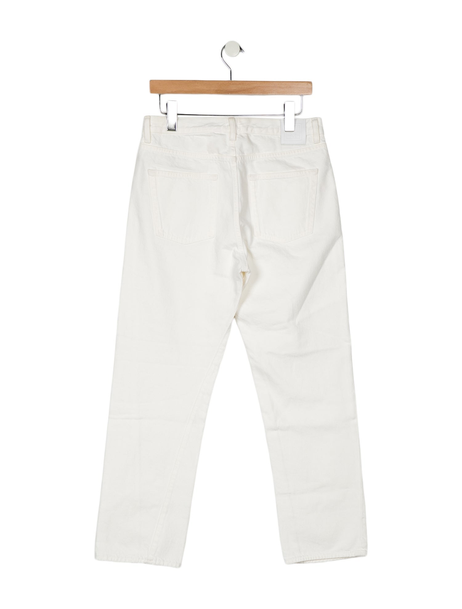 TOTEME High-Rise Straight Leg Jeans
