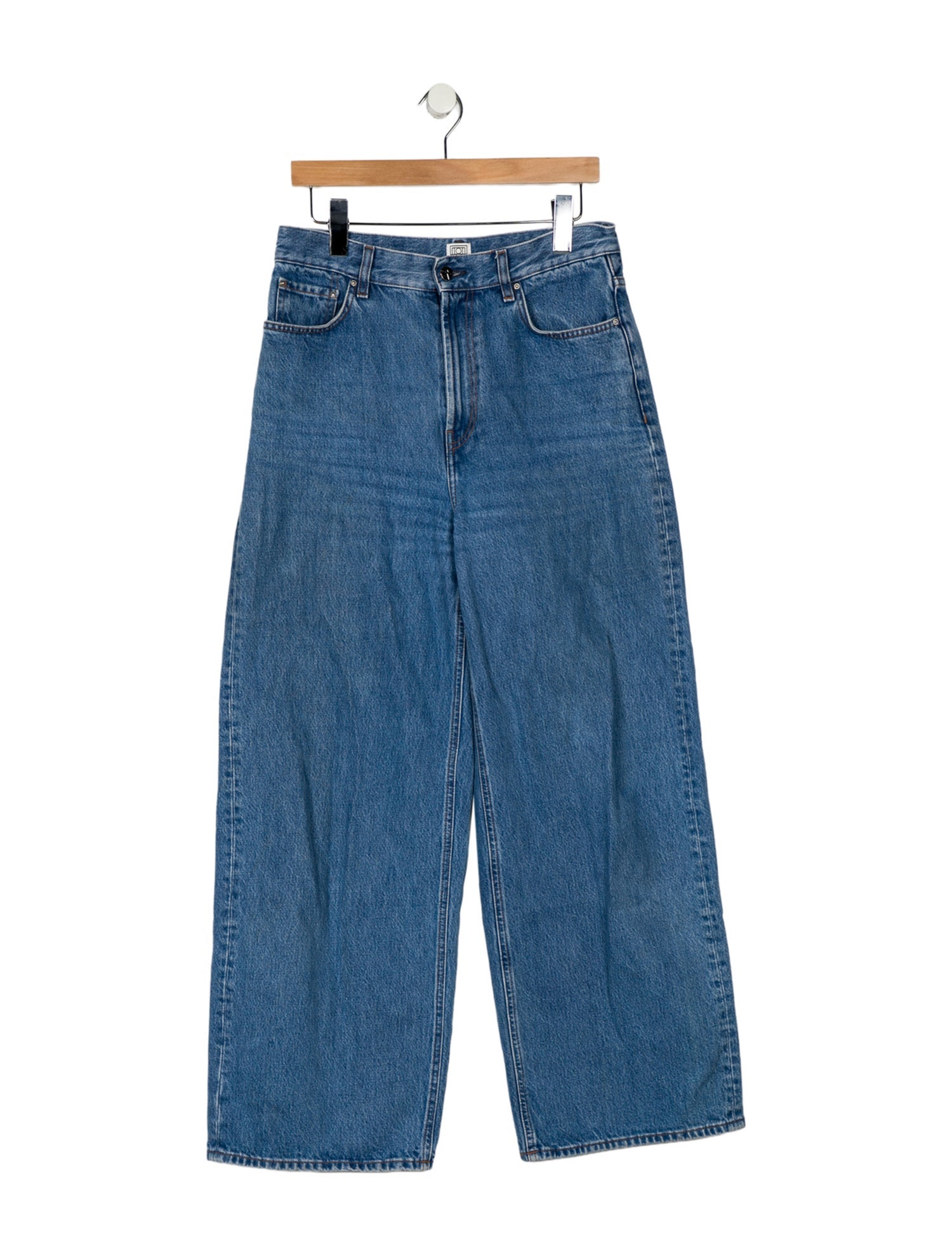 TOTEME High-Rise Wide Leg Jeans