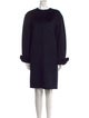 TOTEME Wool Knee-Length Dress