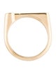 TOTEME 18K Diamond Midi Signet Ring