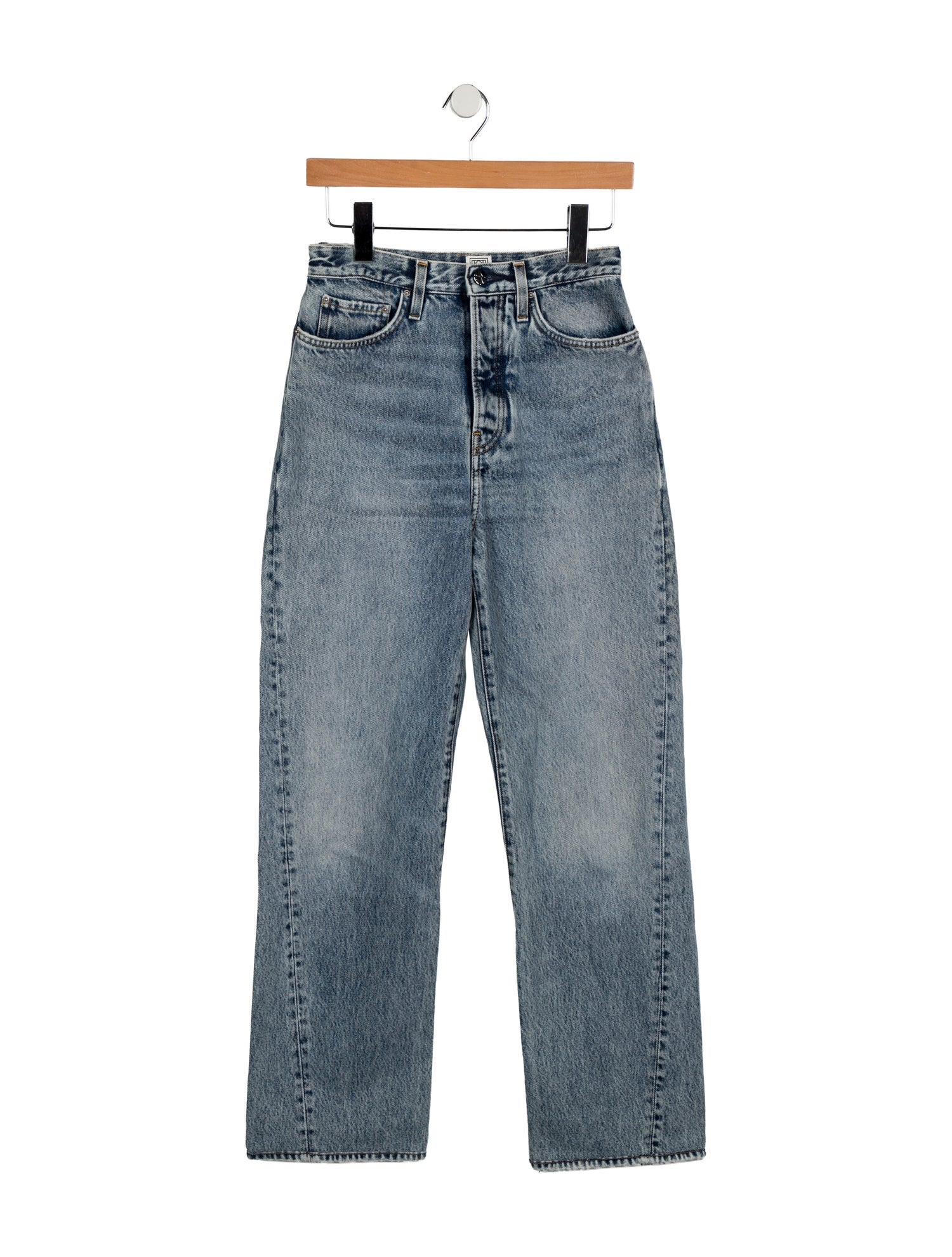 TOTEME High-Rise Wide Leg Jeans