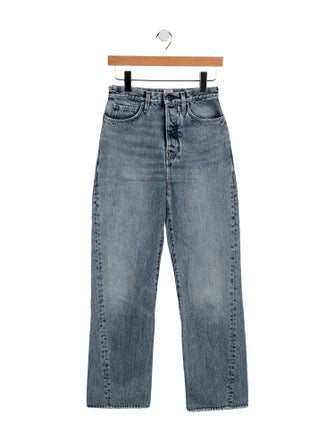 TOTEME High-Rise Wide Leg Jeans