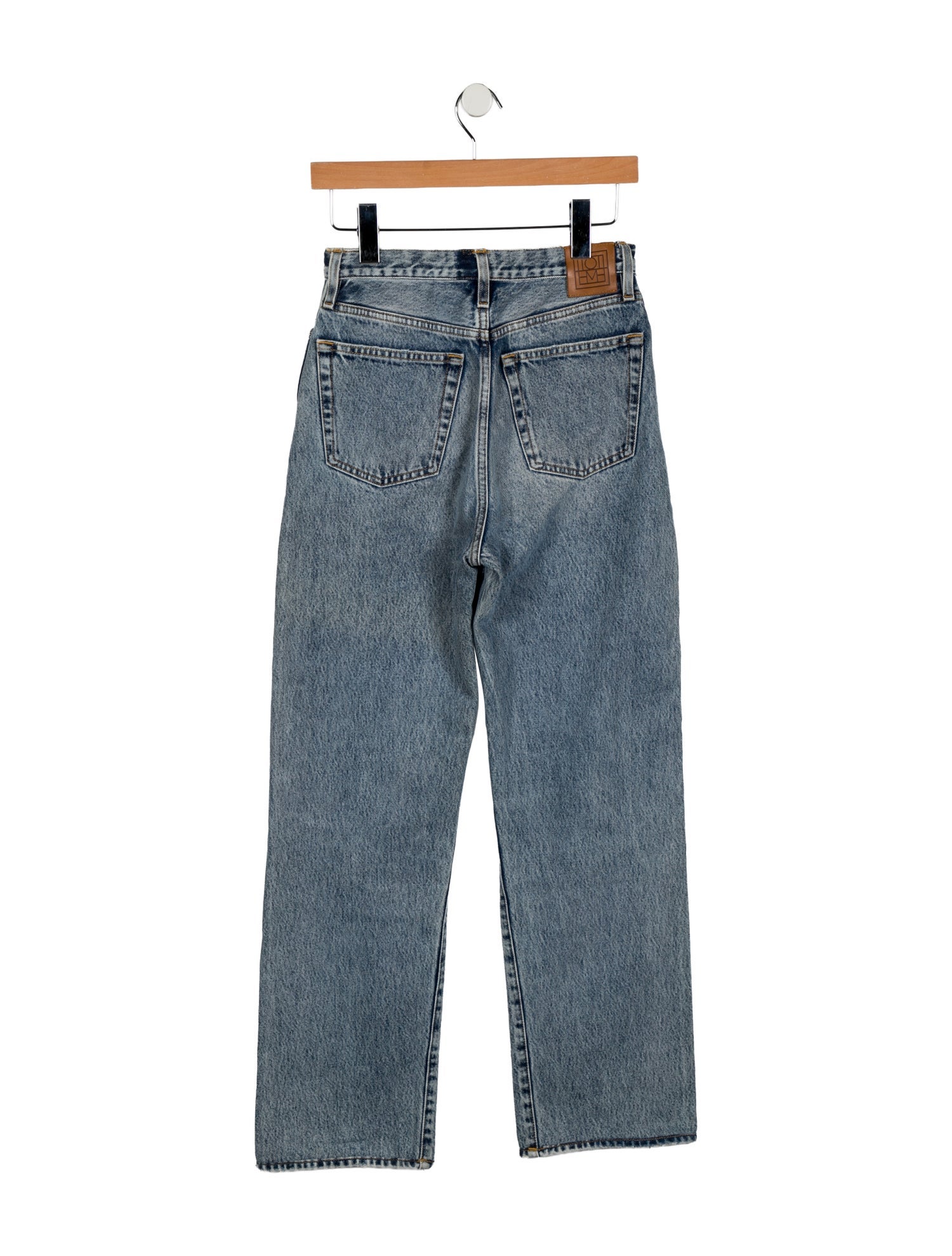 TOTEME High-Rise Wide Leg Jeans