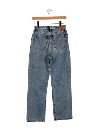TOTEME High-Rise Wide Leg Jeans