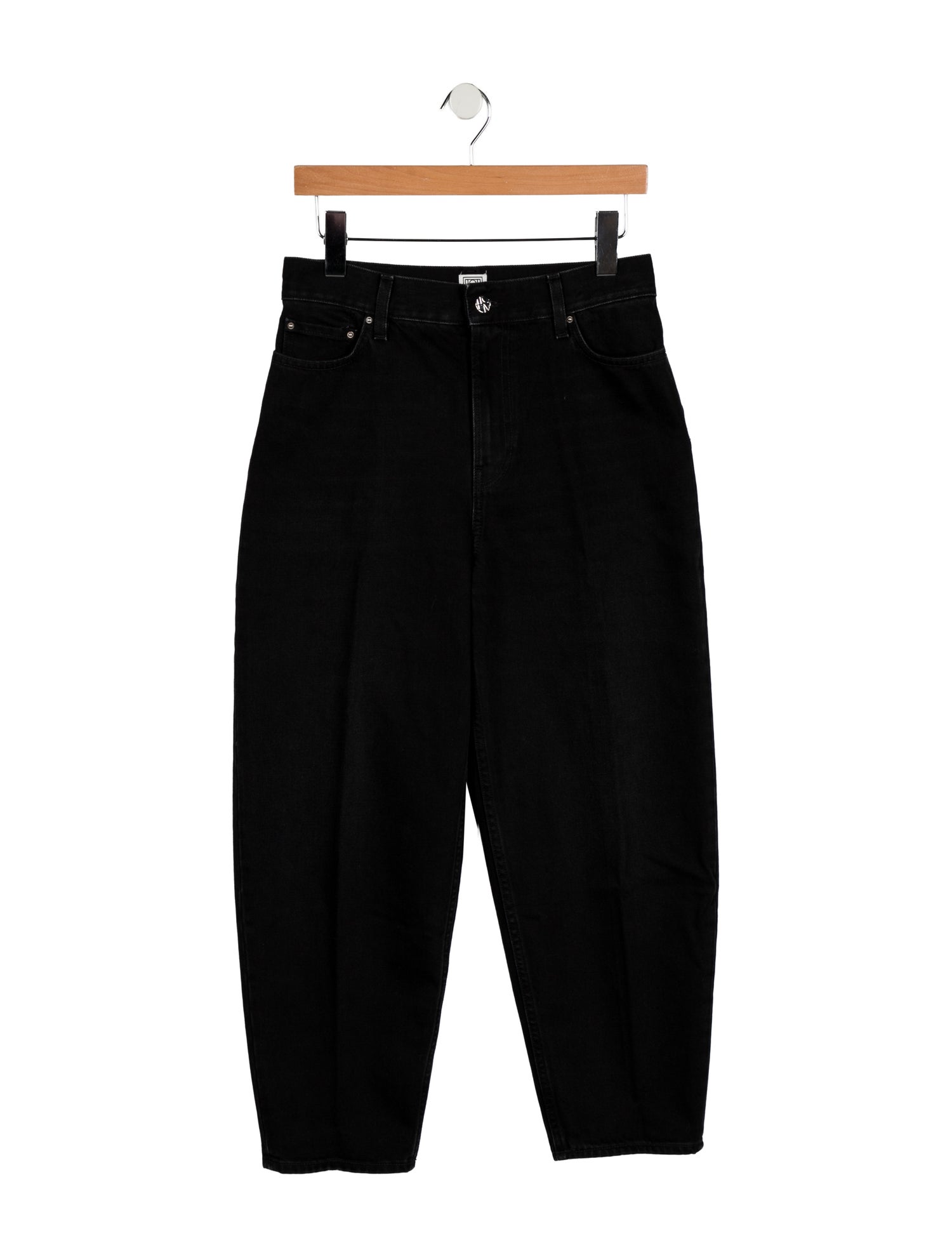 TOTEME High-Rise Straight Leg Jeans