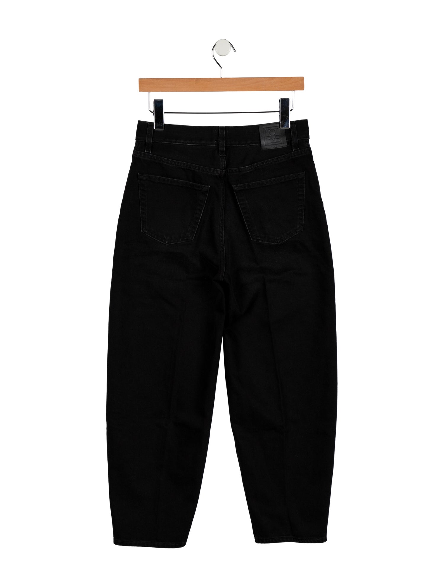 TOTEME High-Rise Straight Leg Jeans