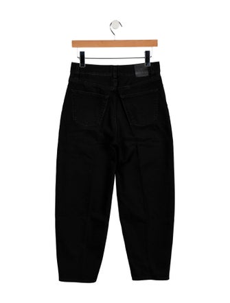 TOTEME High-Rise Straight Leg Jeans