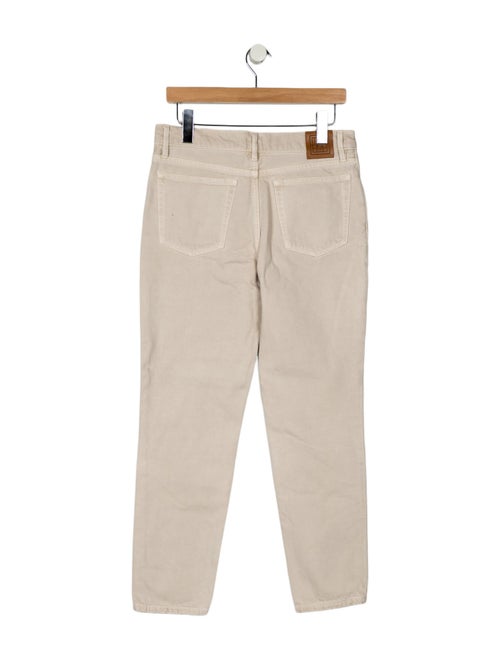 TOTEME Mid-Rise Straight Leg Jeans