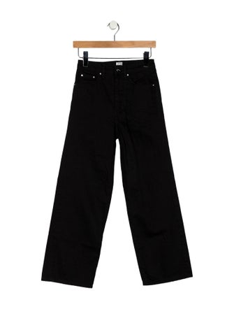 TOTEME High-Rise Wide Leg Jeans