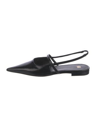 TOTEME Leather Slingback Flats
