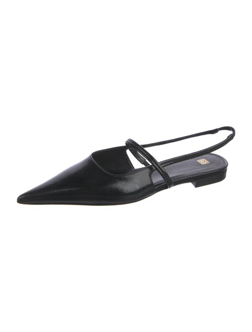 TOTEME Leather Slingback Flats