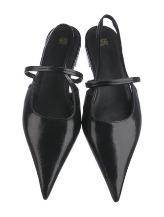 TOTEME Leather Slingback Flats