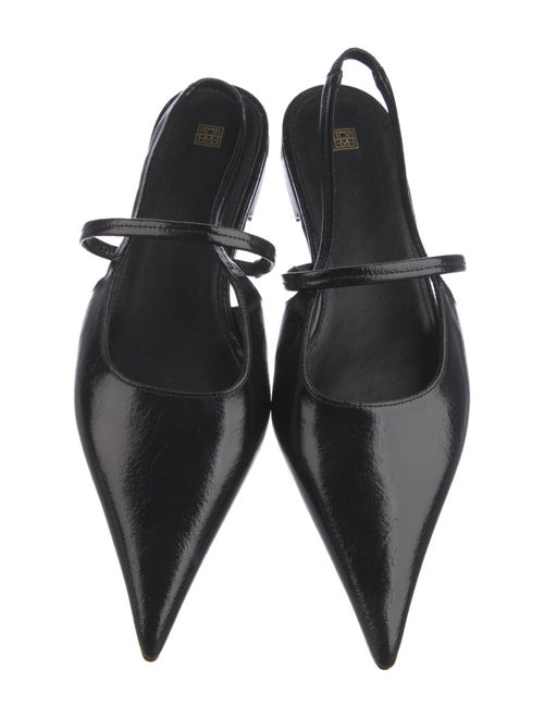 TOTEME Leather Slingback Flats