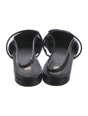 TOTEME Leather Slingback Flats