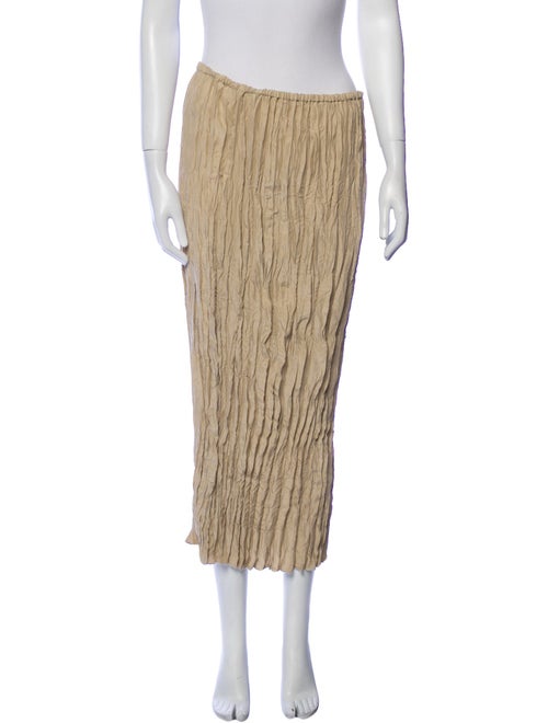 TOTEME Crinkled Midi Skirt Midi Length Skirt
