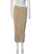 TOTEME Crinkled Midi Skirt Midi Length Skirt