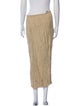 TOTEME Crinkled Midi Skirt Midi Length Skirt