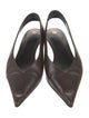 TOTEME Leather Slingback Pumps