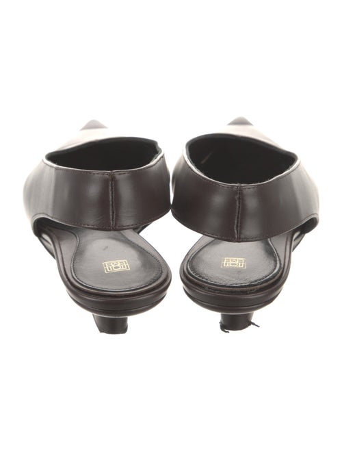 TOTEME Leather Slingback Pumps