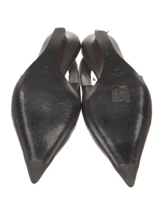 TOTEME Leather Slingback Pumps