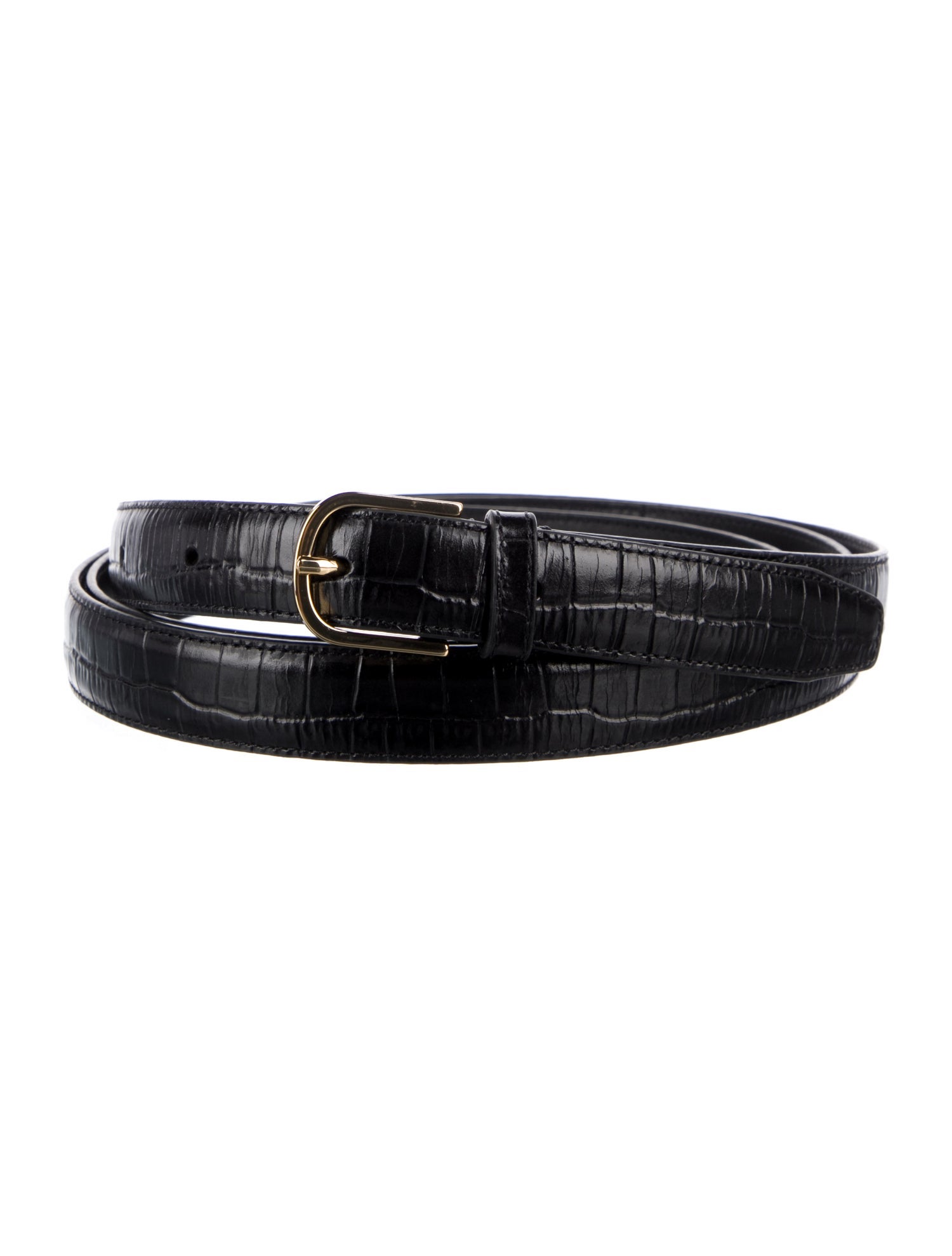 TOTEME Skinny Leather Belt