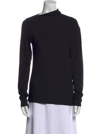 TOTEME Cowl Neck Long Sleeve Sweatshirt