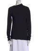 TOTEME Cowl Neck Long Sleeve Sweatshirt