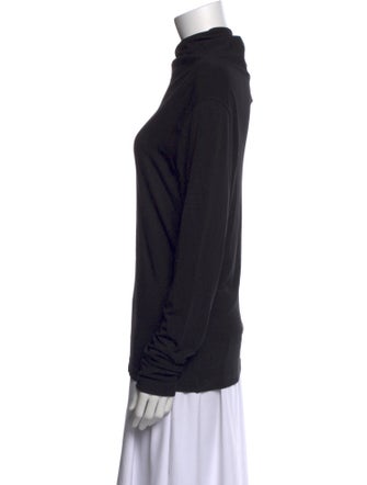TOTEME Cowl Neck Long Sleeve Sweatshirt