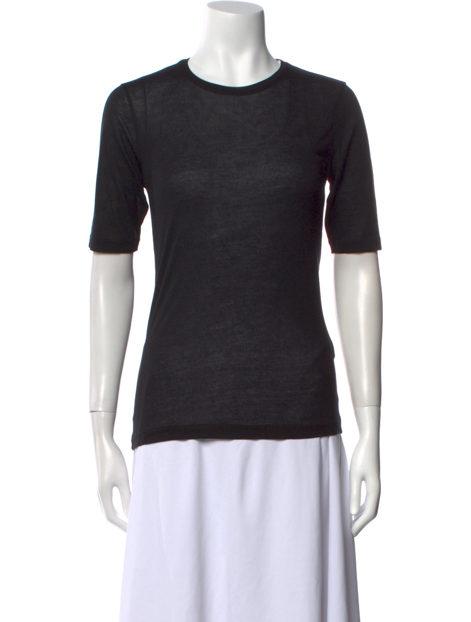 TOTEME Crew Neck Short Sleeve T-Shirt w/ Tags