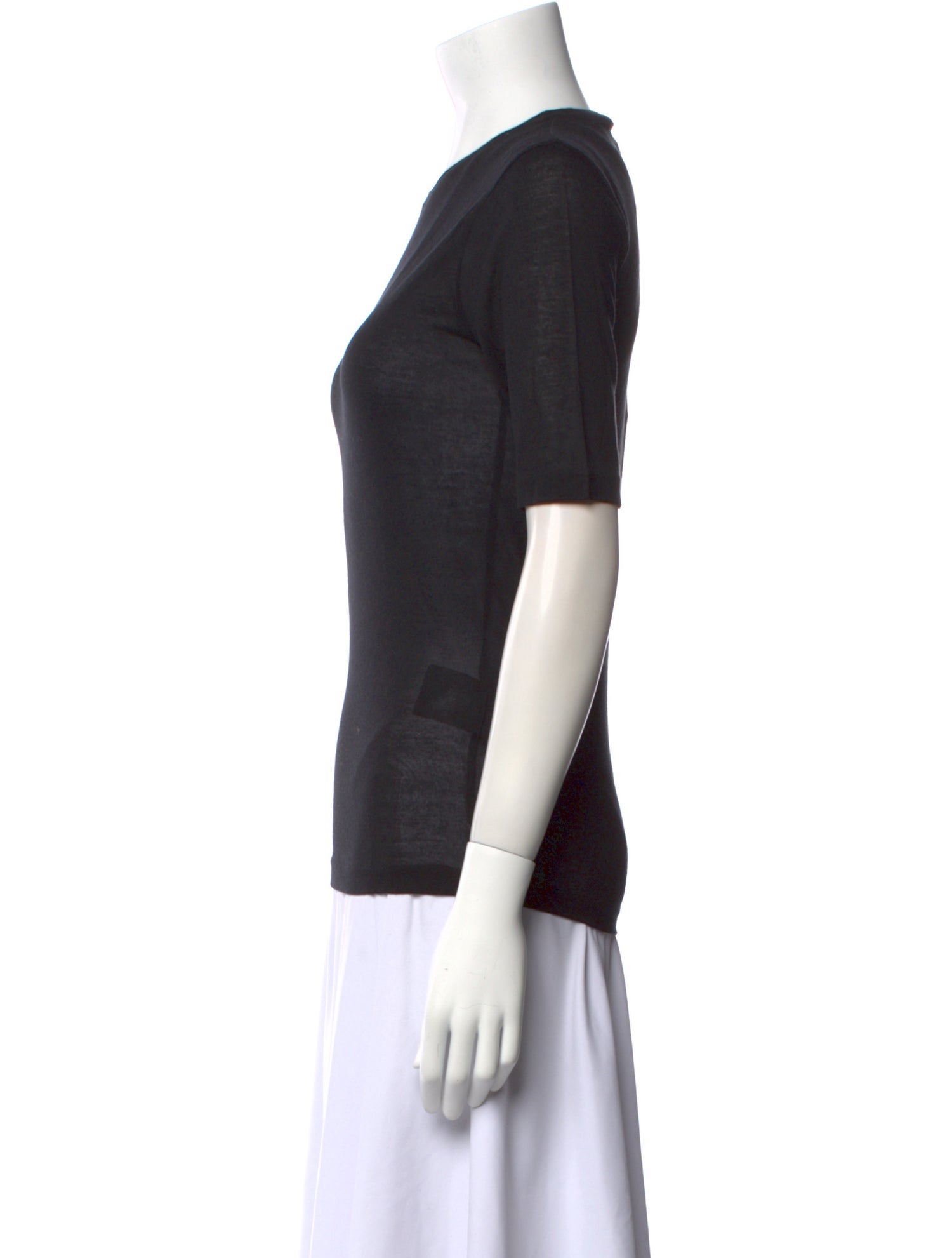 TOTEME Crew Neck Short Sleeve T-Shirt w/ Tags