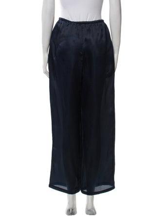 TOTEME Silk Wide Leg Pants