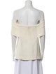 TOTEME Off-The-Shoulder Short Sleeve Top