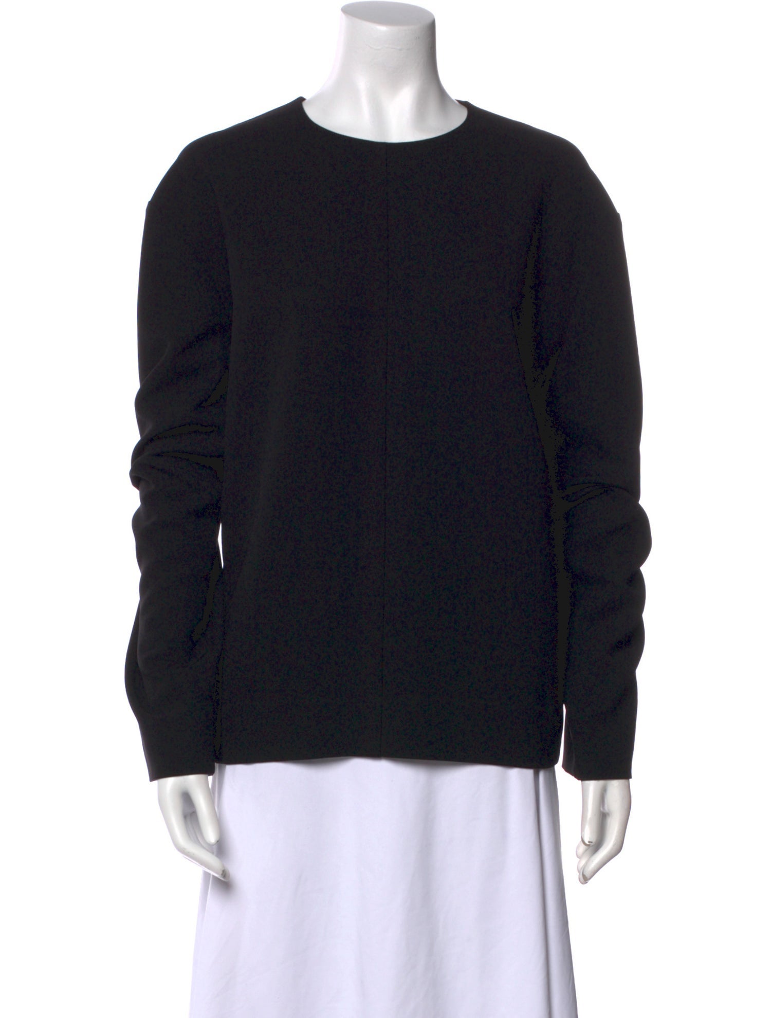 TOTEME Crew Neck Long Sleeve Sweatshirt