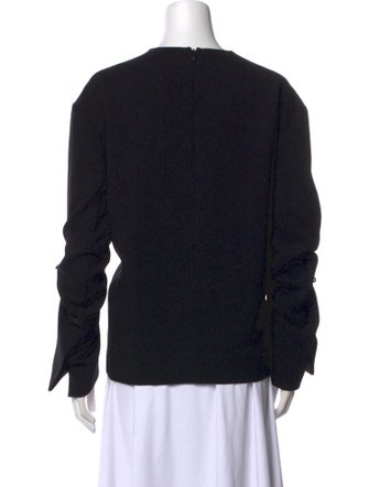 TOTEME Crew Neck Long Sleeve Sweatshirt