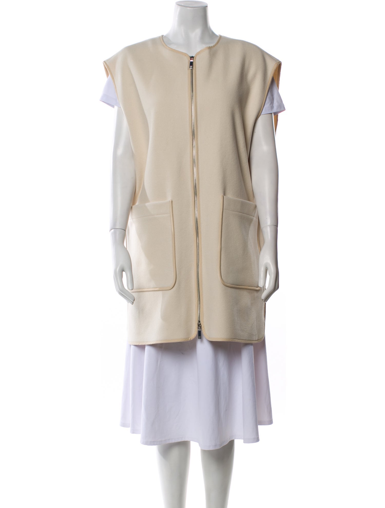 TOTEME Felted Wool Vest Wool Vest