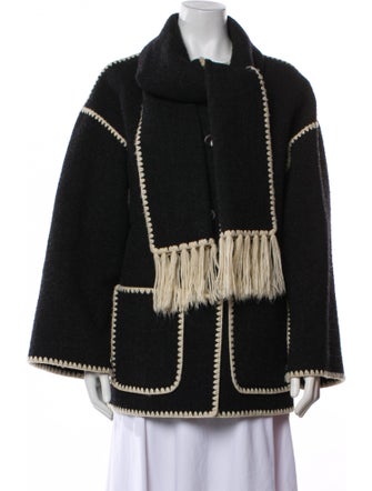 TOTEME Scarf Wool Jacket