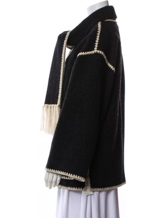 TOTEME Scarf Wool Jacket