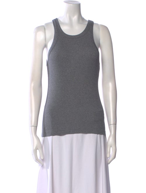 TOTEME Espera Rib Tank Scoop Neck Top