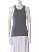 TOTEME Espera Rib Tank Scoop Neck Top