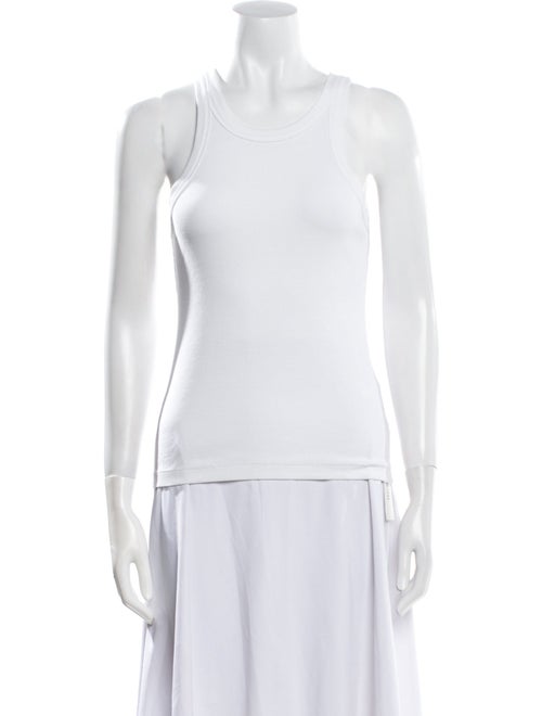 TOTEME Espera Rib Tank Scoop Neck Top