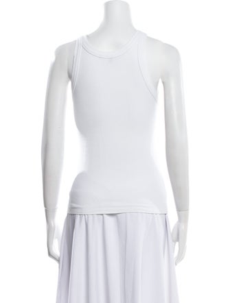 TOTEME Espera Rib Tank Scoop Neck Top