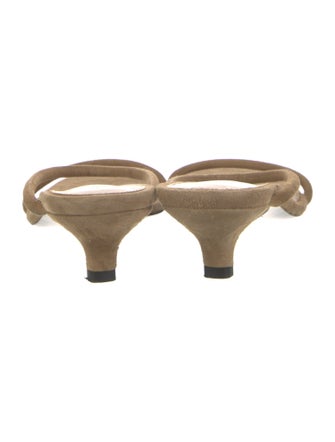 TOTEME Suede Slingback Sandals