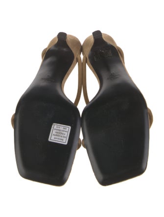 TOTEME Suede Slingback Sandals