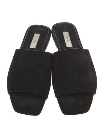 TOTEME Suede Slides