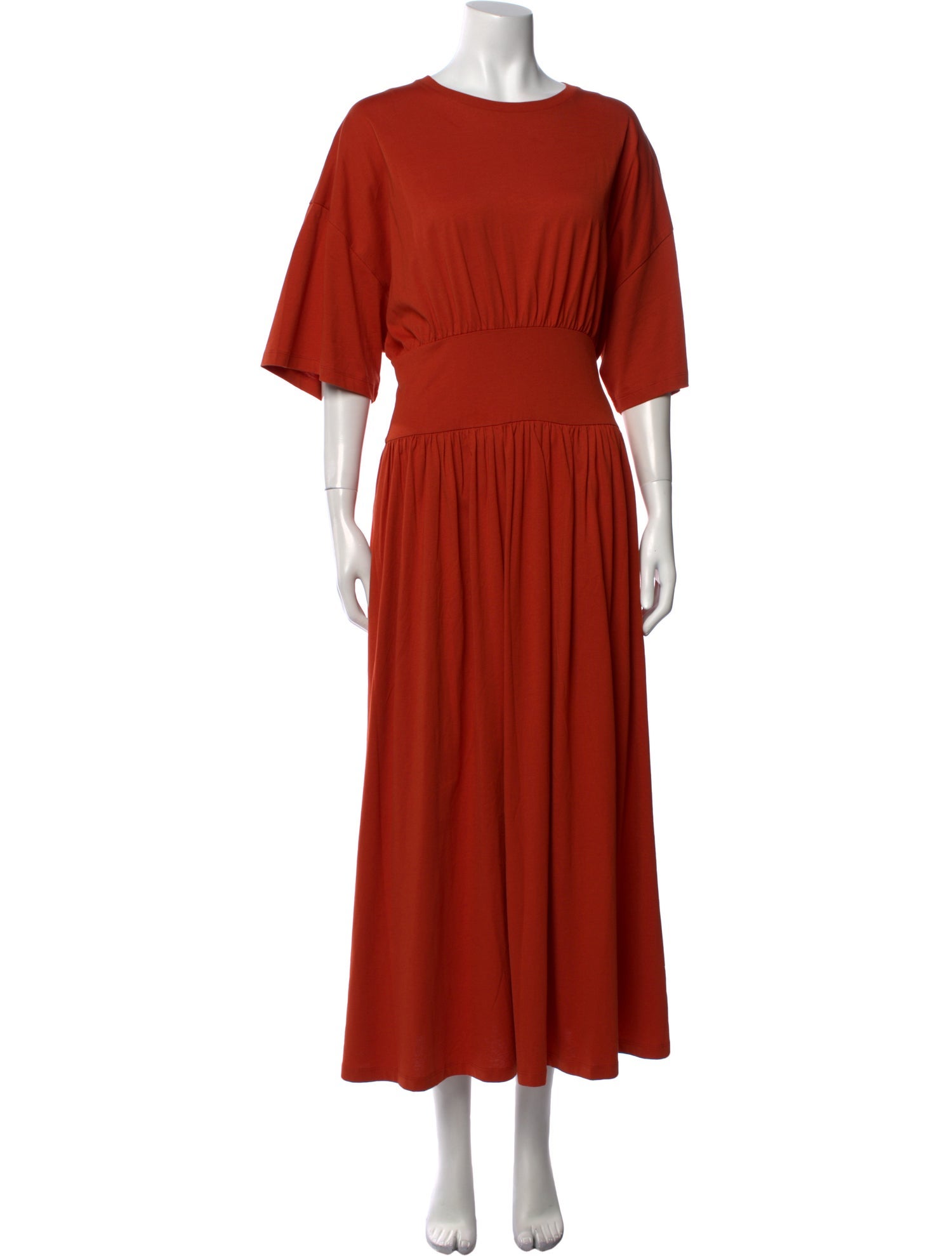 TOTEME Crew Neck Long Dress