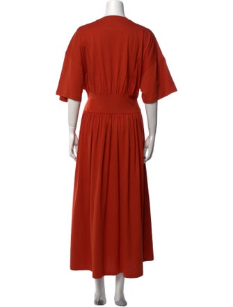 TOTEME Crew Neck Long Dress